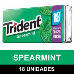 Goma De Mascar Trident 18s Menta Avulso