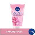 SABONETE FACIAL EM GEL MICELAR NIVEA AQUA ROSE 150ML