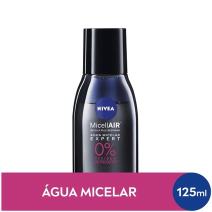 ÁGUA MICELAR BIFÁSICA NIVEA MICELLAIR EXPERT 125ML
