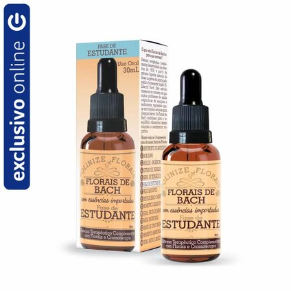 FLORAIS DE BACH POLINIZE FASE DE ESTUDANTE 30ML