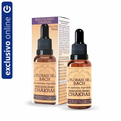 FLORAIS DE BACH POLINIZE REEQUILÍBRIO DOS CHAKRAS 30ML