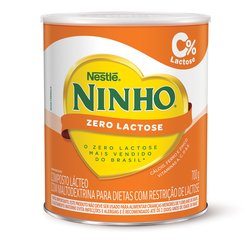 Composto Lácteo Ninho Zero Lactose Lata 700g