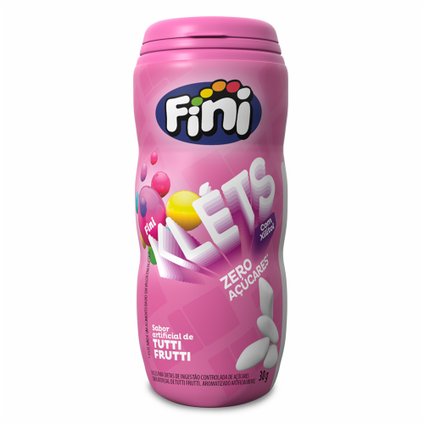 GOMA DE MASCAR KLETS TUTTI FRUTTI 30G AVULSO