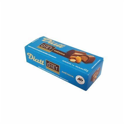 CHOCOLATE DIATT AMÊNDOA 4X15G