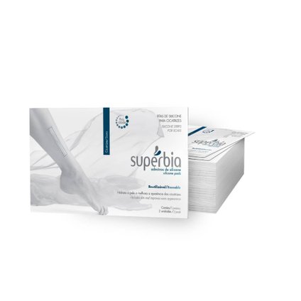 TIRAS DE SILICONE SUPERBIA ANTISSINAIS MULTIÁREAS 2 UNIDADES
