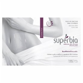 PLACA DE SILICONE SUPERBIA ANTISSINAIS MULTIÁREAS 1 UNIDADE