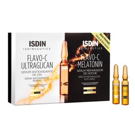 KIT SÉRUM DIANOITE ISDINCEUTICS FLAVO-C ULTRAGLICAN+MELATONIN