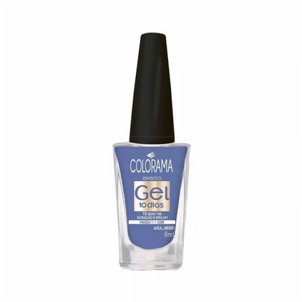 ESMALTE COLORAMA GEL AZUL, BEBE! 8ML