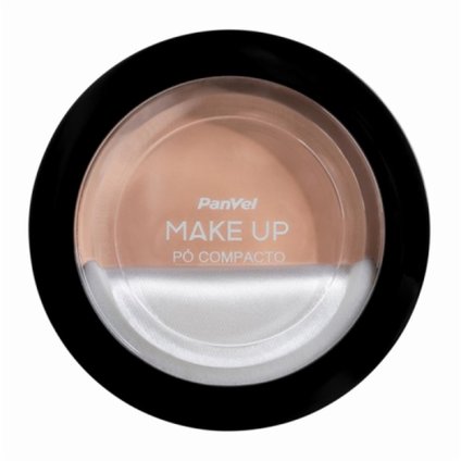 PÓ COMPACTO PANVEL MAKE UP BEGE EXTRA CLARO