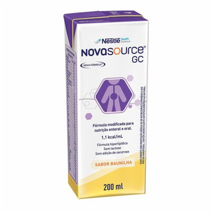 NOVASOURCE GC BAUNILHA 200ML