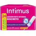 ABSORVENTE INTERNO INTIMUS DISCRETO MÉDIO - 24 UNIDADES