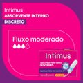 ABSORVENTE INTERNO INTIMUS DISCRETO MÉDIO - 24 UNIDADES