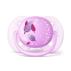 Chupeta Avent Ultrasoft Folha Unitaria 0-6m