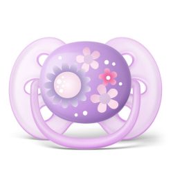Chupeta Avent Ultrasoft Flores Unitaria 6-18m