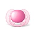 CHUPETA AVENT ULTRA SOFT ROSA E LARANJA 6-18M 2 UNIDADES