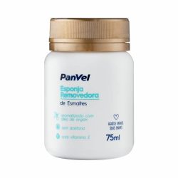 Esponja Removedora De Esmalte Com Óleo De Argan Panvel 75ml