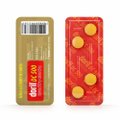 DORIL DC 500 4 COMPRIMIDOS AVULSO