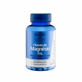 CLORETO MAGNÉSIO 1700MG PANVEL VITA 100 COMPRIMIDOS