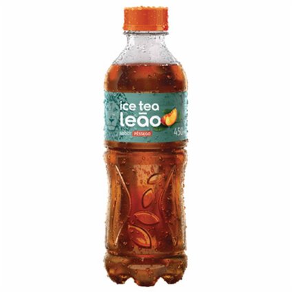 ICE LEÃO TEA  PÊSSEGO 450ML