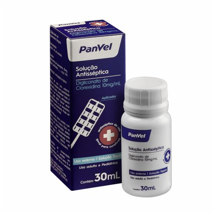 SOLUÇÃO ANTISSÉPTICA PANVEL 30ML