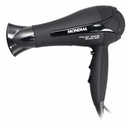 Secador De Cabelo Mondial Power Shine Black Ion 220v