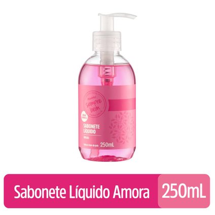 SABONETE LÍQUIDO PANVEL SEMPRE BEM AMORA 250ML