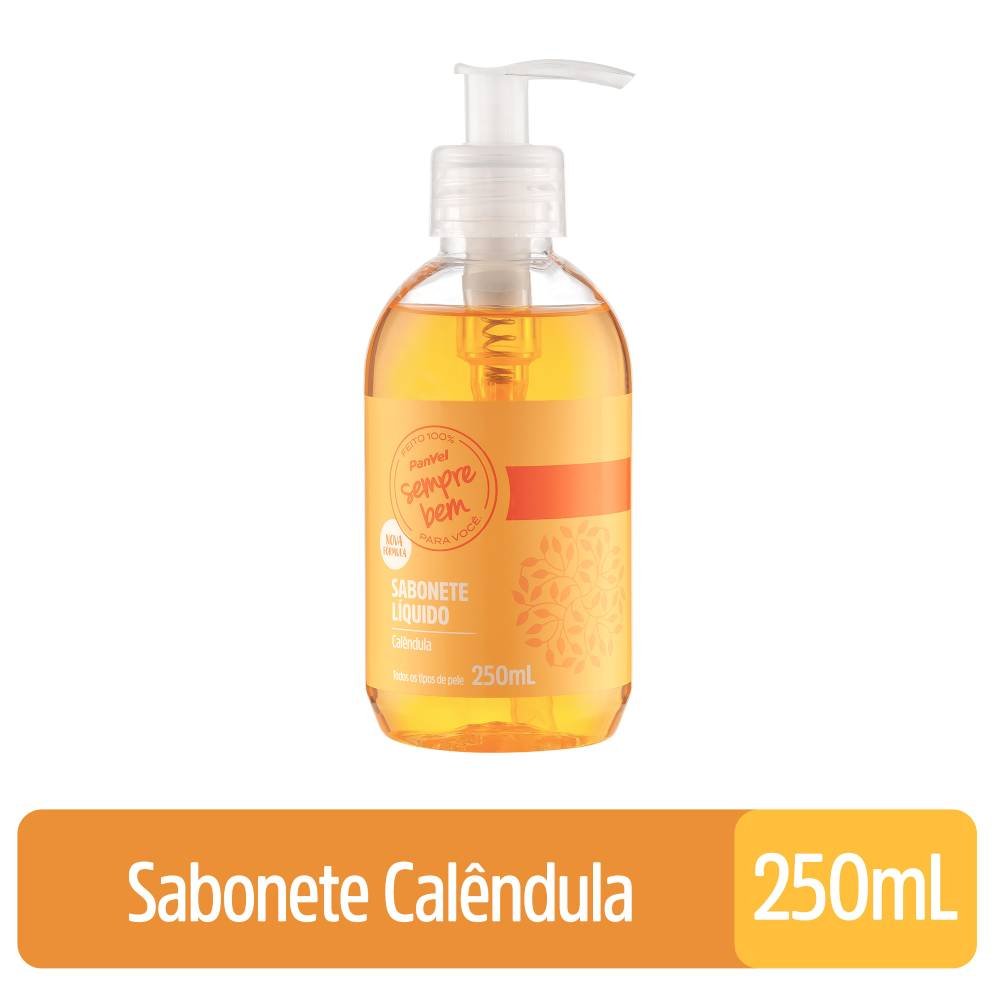 Sabonete Liquido Panvel Sempre Bem Calendula Ml Panvel Farm Cias