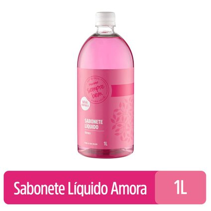 SABONETE LÍQUIDO PANVEL SEMPRE BEM AMORA 1L