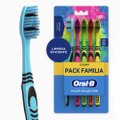 KIT ESCOVA DENTAL MACIA ORAL-B COLOR COLLECTION - 5 UNIDADES