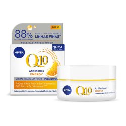 Creme Facial Nivea Q10 Energy Dia Antissinais Fps15 50g