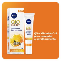 Creme Antissinais Nivea Q10 Plus C Olhos 15g
