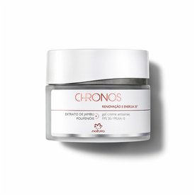 CREME NATURA CHRONOS ANTISSINAIS 30+ RENOVAÇÃO E ENERGIA NOITE 40G