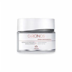 CREME NATURA CHRONOS ANTISSINAIS 70+ DEFESA E RESTAURAÇÃO NOITE 40G