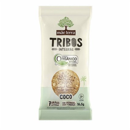 BISCOITO DOCE MÃE TERRA TRIBOS COCO 16,5G