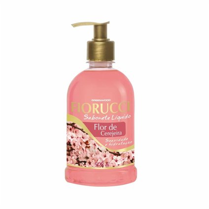 SABONETE LIQUIDO FIORUCCI FLOR DE CEREJEIRA 500ML