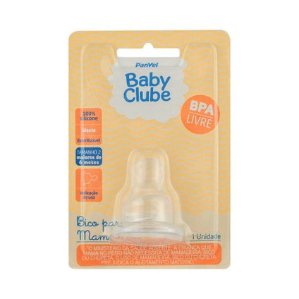 BICO PARA MAMADEIRA PANVEL BABY COM 1 UNIDADE