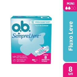 Absorvente Interno Ob Procomfort Mini 8 Unidades