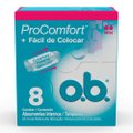 ABSORVENTE INTERNO OB PROCOMFORT MINI 8 UNIDADES