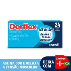 Dorflex Analgésico E Relaxante Muscular 24 Comprimidos