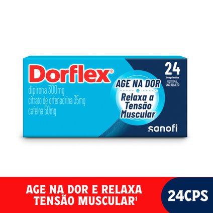 ANALGÉSICO DORFLEX 24 COMPRIMIDOS