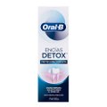 CREME DENTAL ORAL-B GENGIVA DETOX PROTEÇÃO COMPLETA MICROESPUMA COM FLÚOR 75ML