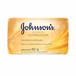 Sabonete Em Barra Johnson's Express Iluminadora 80g
