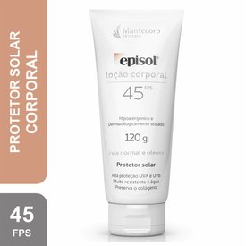 PROTETOR SOLAR EPISOL LOÇÃO CORPORAL FPS 45 120G