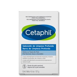 Cetaphil Sabonete Em Barra Limpeza Profunda 127g