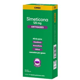 SIMETICONA 125MG 10 CAPSULAS GELATINOSAS CIMED GENERICO