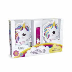 Kit Unicornio Suave Shampoo 240ml + Condicionador 2 Em 1 220ml Grátis Batom
