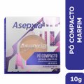PÓ COMPACTO ANTIACNEICO ASÉPXIA MARFIM FPS 20 10G