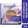 PÓ COMPACTO ANTIACNEICO ASÉPXIA BEGE ESCURO FPS 20 10G