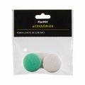 ESTOJO PORTA LENTES DE CONTATOS PLASTASTICO BRANCO COM VERDE PANVEL ACESSORIOS 19