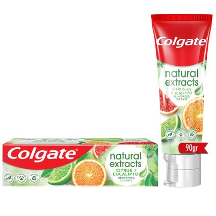 CREME DENTAL COLGATE NATURAL EXTRACTS DEFESA REFORÇADA 90G